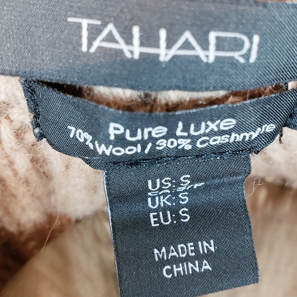 Tahari Wool & Cashmere Blend Cardigan  Sz: S - Picture 4 of 5